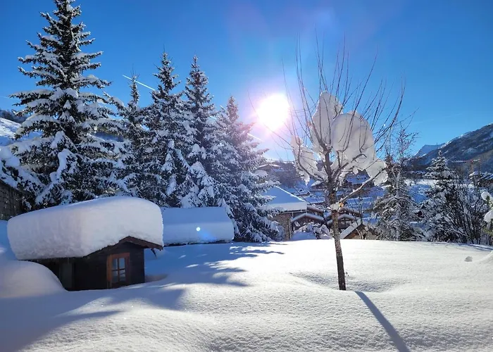Chalet Coquelicot - Confort Montagnard Et Ambiance Chaleureuse Au Coeur De Saint Martin De Belleville